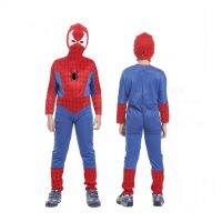 KD15 ชุดเด็ก ชุดสไปเดอร์แมน สไปเดอร์แมน ไอ้แมงมุม Dress for Children Spider man Spiderman Suit Superhero Costume Party Movie Cosplay Fancy Outfit