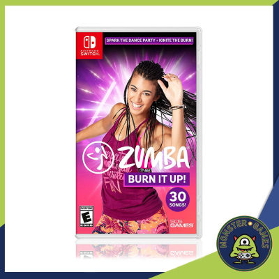 Zumba Burn It Up Nintendo Switch Game แผ่นแท้มือ1!!!!! (Zumba Switch)