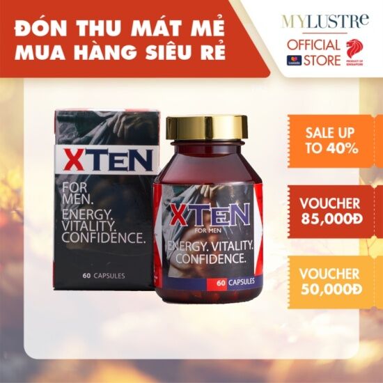 Viên uống hỗ trợ cân bằng và tăng cường sinh lý nam mylustre xten 60 viên - ảnh sản phẩm 1