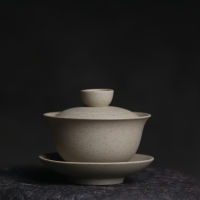 Mini 100ml Gaiwan For Tea Solid Pottery Tureen With Lid Teaware Travel Kung Fu Tea Set Chinese Cup Bowls Chawan