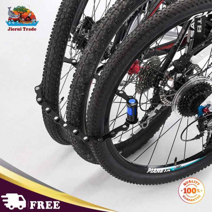 อุปกรณ์จักรยาน-mtb-ล็อกกระบอกสูบกันขโมยจักรยานแบบพกพามินิพับได้-gembok-kata-sandi-ความปลอดภัยสูง
