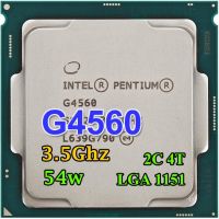 ซีพียู CPU Intel Pentium G4560 2คอ 4เทรด 54W LGA 1151 ฟรีซิลิโคน1ซอง G 4560