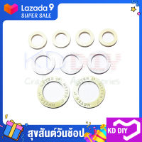 ปะเก็นยางมิเตอร์น้ำ 2 ชิ้น METER SEAL ขนาด 4หุน / 6หุน / 1นิ้ว