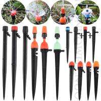 10Pcs ปรับ Garden Spike Sprinklers เรือนกระจก Micro ชลประทาน Sprinkler รดน้ำระบบหยด Emitters Misting Nozzles