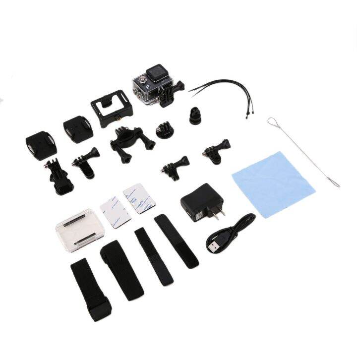 CELE 4K WIFI Action Camera Waterproof 2inch LCD 170 Degree Remote