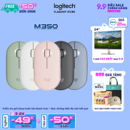 Chuột không dây Logitech Pebble M350 - Kết nối Bluetooth USB 2.4GHz