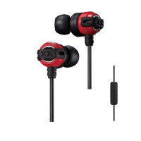 JVC หูฟังอินเอียร์พร้อมไมค์ รุ่น HA-FX11XM (Red) (Promotion Price)