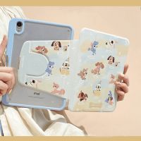 ✨พร้อมส่ง✨เคสiPadหมุน 360° แผ่นหลังอะครีลิ disney dogs puppyGen10 Air5/4 เรียบง่าย Gen9 gen10 เคสไอแพด 10.9 11pro Air3