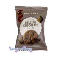 ❤ถูกที่สุด❤ วอล์กเกอร์ บิสกิตผสมช็อกโกแลตเบลเยียม Walkers Belgian Chocolate Crunchy Biscuits 25g.      RT1.3404[ส่งฟรี]