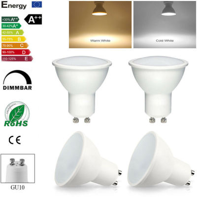 【คลังสินค้าพร้อม】Zir Mall Original LED โคมไฟถ้วย E27 E14 MR16 GU10หลอดไฟ Lampada LED Spotlight 48 LEDs 2835ชิป SMD Bombillas ไฟ LED ข้าวโพดหลอดไฟ6W