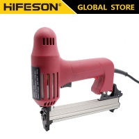 HIFESON 1022J Electric Nailer 220 V Electric Staples Nail Tool Nailer Stapler Furniture Staple Frame Carpenter Wood Working Tools