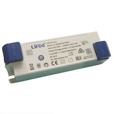 :{”》: Lifud ไดรเวอร์ LED 50W 1200Ma 25-42VDC LF-GIR050YM1200H แผงแหล่งจ่ายไฟ LED/ดาวน์/ไฟส่อง LED ไดรเวอร์สำหรับ Luminair