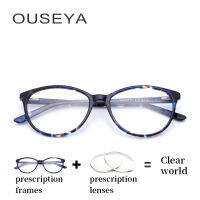 Acetate Women Optical Eyeglasses with Diopter Fashion Computer Thin Myopia Photochromic Hyperopic Multifocal Glasses #CB3828