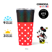 CORKCICLE แก้วสแตนเลส เก็บความเย็นได้นาน 9 ชม. เก็บความร้อนได้ 3 ชม. 475ML รุ่น TUMBLER DISNEY MINNIE POLKA DOT RED 16OZ