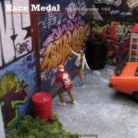 Racemedal1: ตัวเลข64ขนาด Diorama หมวกเบสบอลรุ่นจำกัด