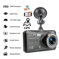 Car DVR WiFi 4.0 Full HD 1080P Dash Cam Rear View Camera Video Recorder Auto Parking Monitor Night Vision Black Box GPS Tracker