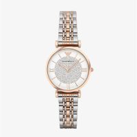 Emporio Armani  นาฬิกาข้อมือ Retro Crystal Pave Dial - Multi-color รุ่น AR1926