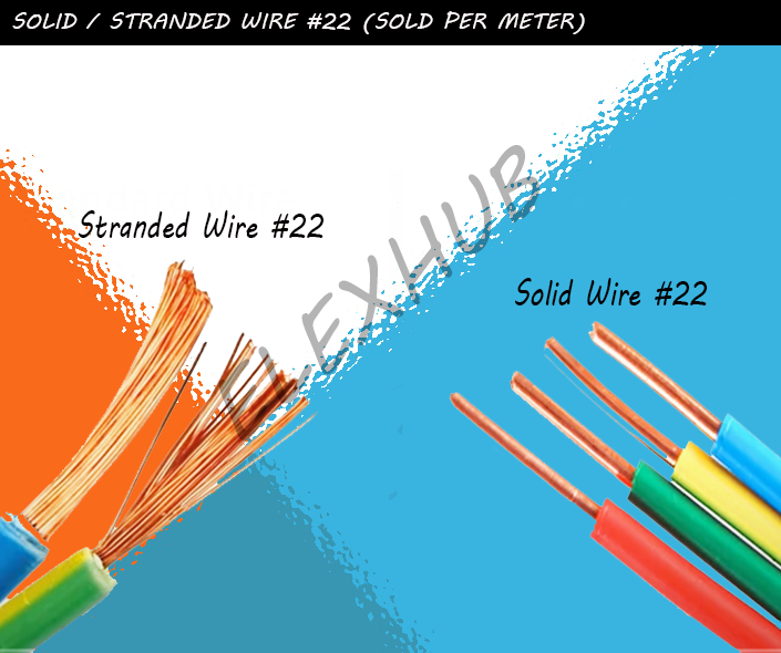 Solid Stranded Wire Per Meter Solid Wire Stranded Wire Awg Lazada Ph