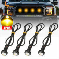 โคมไฟ Led 4ชิ้นสำหรับ Chevrolet Colorado Silverado Svt Raptor 300lm หลอดไฟสีอำพัน3วัตต์ใช้ได้กับ Chevrolet Colorado【fast】