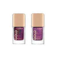 CATRICE - Multi colour Gold Effect Nail Polis Set 4 [ #beautiful beauty skincare ]