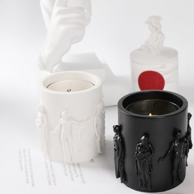 Smokeless Free Shipping Scented Candles Luxury Sculpture Ornaments Home Decoration Aromatherapy Candle Scented Glass Teacup Gift