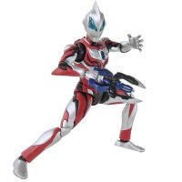 ของเล่น Dxh74r Bruco Gide ตุ๊กตาขยับแขนขาได้ Ultraman บล็อกกล่องทึบของเล่นกระสุนแปดของแท้ตุ๊กตา Tiga ของเล่นเด็ก