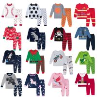 Boys Pyjamas Halloween Kids Pajama Set Child Dinosaur Sleepwear Toddler Girls Unicorn Pajamas Christmas PJS Winter Pijamas