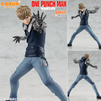 ของแท้ Figure Good Smile Company POP UP PARADE กู้ดสไมล์คัมปะนี ป๊อปอัพพาเหรด จากการ์ตูนเรื่อง One Punch Man วันพันช์แมน เทพบุตรหมัดเดียวจอด Genos จีนอส เจนอส อสูรไซบอร์ก ศิษย์เอกของไซตามะ งานแท้ ฟิกเกอร์ อานิเมะ Original imported from Japan Animation