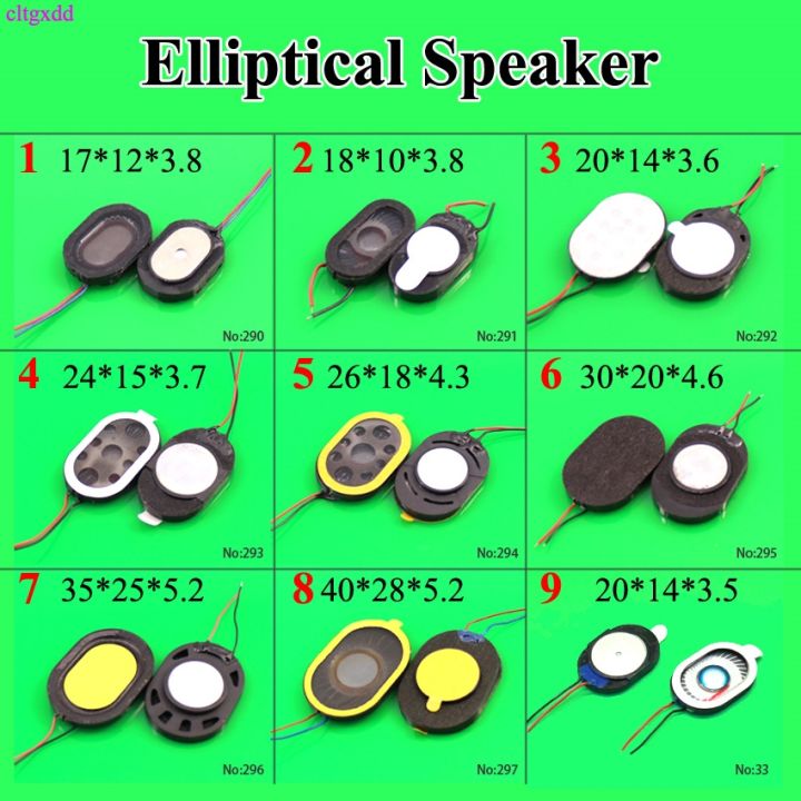 2pcs-1w-8ohm-24x15-20x14-40mm-oval-ellipse-speaker-pengeras-suara-bulat-horn-2-kabel-line-kabel-untuk-lg-n12-n70-x80-diy-perbaikan-parts