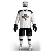 Cool Hockey Free Shipping Vintage Ice Hockey Training Jerseys Print Panthers Logo Spot Cheap high quality H6100-10