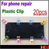 ❏♈ 20pcs Plastic Clip Fixture LCD Screen Fastening Clamp Mobile Phone Repair Tool Kit sceen repair color mix