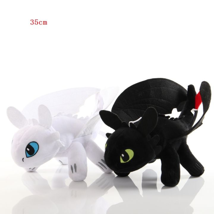 1pcs 35CM Night Fury Plush Toy How to Train Your Dragon Toothless Stuffed  Toys Soft Cotton Animal Plush Dolls Kids Gifts | Lazada