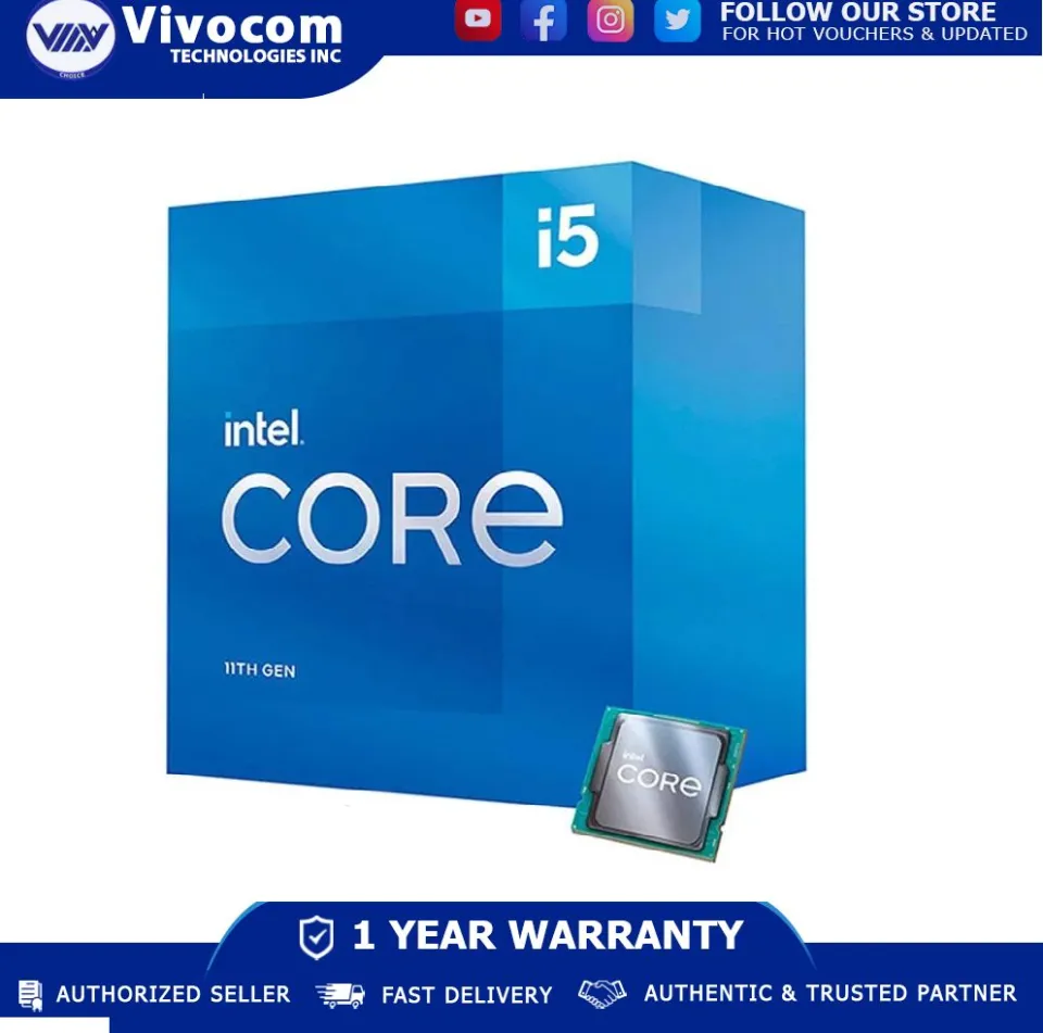 Intel® Core™ i5-11400 - 6 Cores up to 4.40 GHz LGA1200 12M Cache