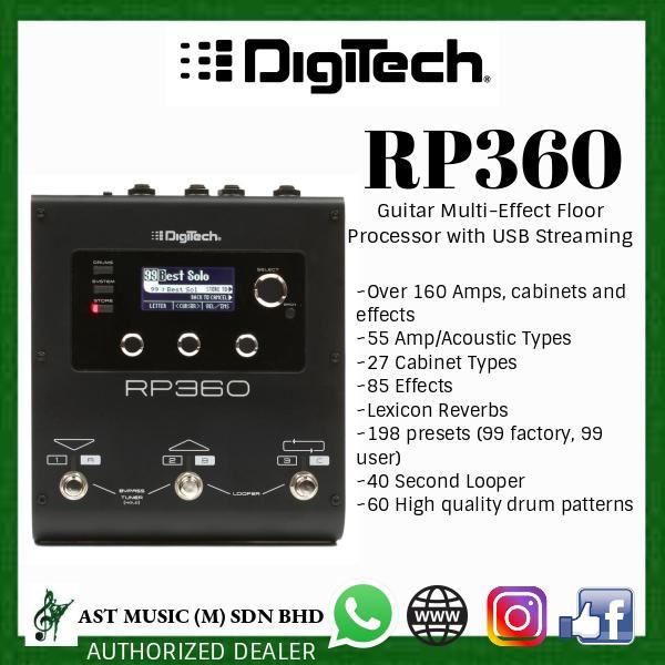 DigiTech RP360 Guitar Multi-Effect Floor Processor with USB