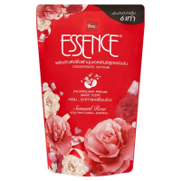 Essence Concentrate Softener Sensual Rose Red 600 ml. เอสเซ้นซ์ น้ำยาปรับผ้านุ่ม สูตรเข้มข้น กลิ่นเซนเชียล โรส สีแดง 600