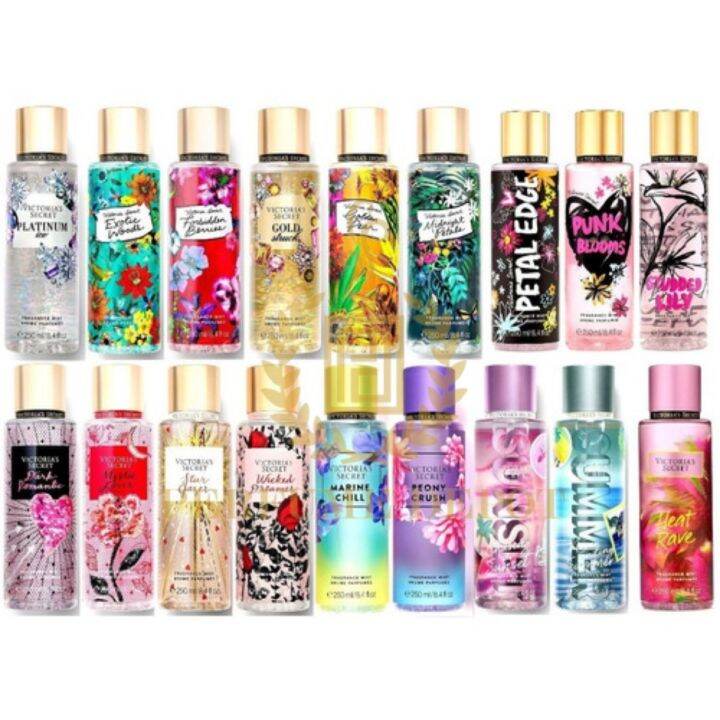 ORIGINAL VICTORIA'S SECRET ASSORTED FRAGRANCE MIST 250ML 2 | Lazada PH