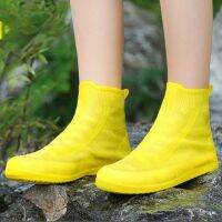 【HOT】 shoe unisex waterproof non-slip thickened rain-proof foot silicone rain snow