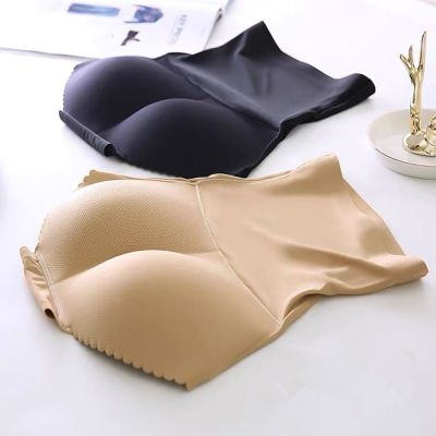 กางเกงในดันทรงฟองน้ำเสริมก้นสำหรับผู้หญิงชุดชั้นในสตรีชุดกระชับสัดส่วนควบคุมลดไขมันหน้าท้อง Ass เทียมก้น