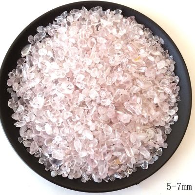 100g 3 Size Natural Pink Rose Quartz Crystal Gravel Stone Rock Chips Healing Natural Stones And Minerals