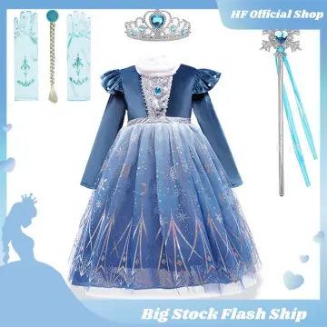 Buy Rubies Frozen 2 Elsa Classic Travel Dress Online for Girls |  Centrepoint Oman