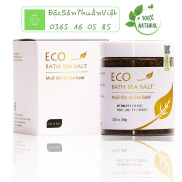 Muối tắm Eco Gold Sinh Dược 370g, Làm sạch, lành da, giữ ẩm cho da