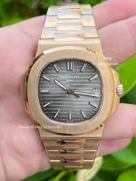 นาฬิกาข้อมือ Patek Philippe Nautilus 5711 40mm. Rose gold(Top Swiss) (สินค้าพร้อมกล่อง) (ขอดูรูปเพิ่มเติมได้ที่ช่องแชทค่ะ)