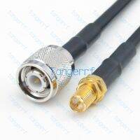 TNC Male to RP-SMA Female RG58 RG58U Coaxial Cable Koaxial Kable RF 50 ohm Jumper Pigtail Antenna Extension RF Coaxial Tangerrf