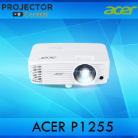 Acer P1255 DLP Projector : XGA resolution at 4,000 ANSI Lumens brightness and with a high contrast ratio of 20,000: 1 รับประกัน 3 ปีเต็ม On Site Service [ by Projector Central ]