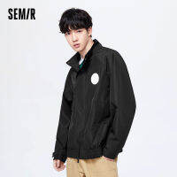 Semir เสื้อแจ็กเก็ตผู้ชาย,เสื้อแจ็กเก็ตแฟชั่นโอเวอร์ไซซ์ญี่ปุ่นสไตล์วิทยาลัยคอตั้งคลาสสิกใหม่สำหรับฤดูใบไม้ผลิปี2022