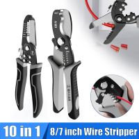 Stripping Crimping Pliers Wire Clippers Pressing Pliers Multifunctional Electricians Peeling Pliers Cable Wire Stripper Tools
