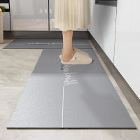 PU Leather Kitchen Mat Waterproof Entrance Door Bathroom Mat Non-slip Kitchen Rug Floor Rug Kitchen Carpet Doormat