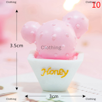 Clothing mother and baby 10สไตล์เรซิ่นเครื่องประดับกระบองเพชร Miniature figurines อุปกรณ์ตกแต่งน่ารัก