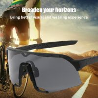 【CW】☄  Polarized Photochromic Cycling Sunglasses Men Eyewear Riding UV400 Windproof Outdoor Glasses