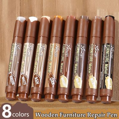 Furniture Repair Marker Pen Wood Cabinet Floor Touch Up amp; Filler Sticks Scratches Restore Kit Patch Paint Pen Composite Repair